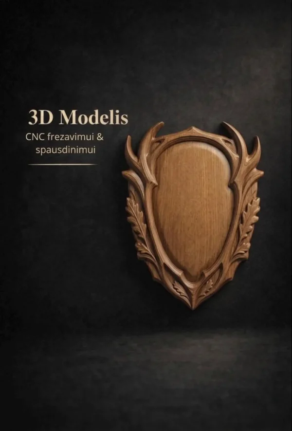 Rustic Deer Shield
