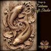 Koi Fish 3D Relief Koi Fish 3D Relief
