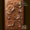 Poppies Flower 3D Relief Poppies Flower 3D Relief
