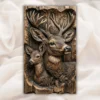 Buck & Doe Deer Relief