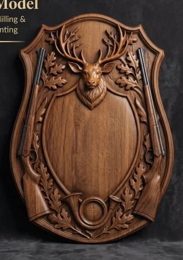 Deer Hunting Plaque Deer Hunting Plaque