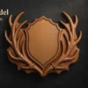 Hunter's Antler Display Plaque Hunter's Antler Display Plaque