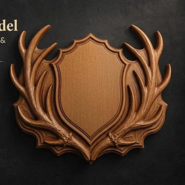 Hunter's Antler Display Plaque Hunter's Antler Display Plaque