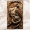 Hawk With Snake