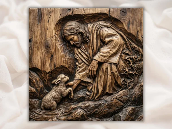 Jesus With Lamb