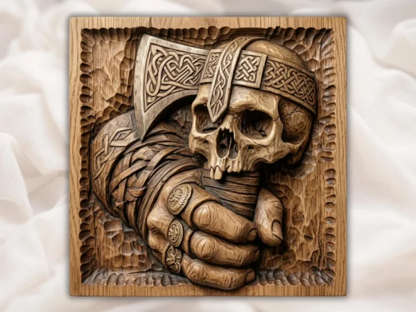 Norse Warrior Skull