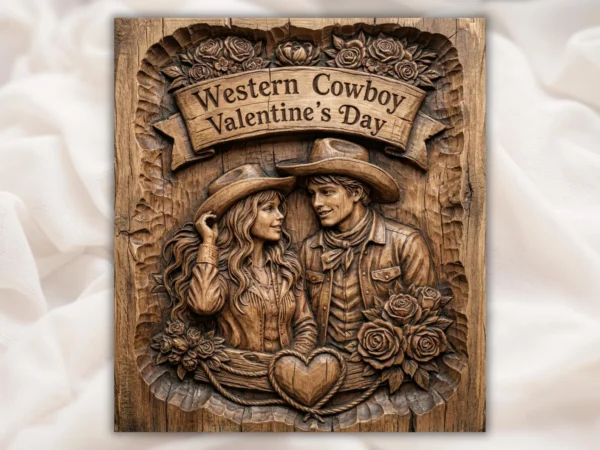 Western Cowboy Valentine’s Day
