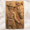 Cowgirl & Horse