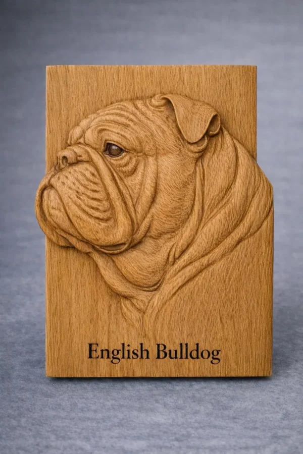 English Bulldog Relief