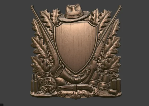 Hunting Trophy Shield Hunting Trophy Shield