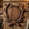 Blank Deer Antler Shield STL Blank Deer Antler Shield STL