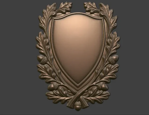 Wooden Heraldic Shield Wooden Heraldic Shield