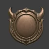 Viking Horn Shield