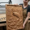 Trout Splash 3D Relief