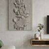 Lotus Flower 3D Relief