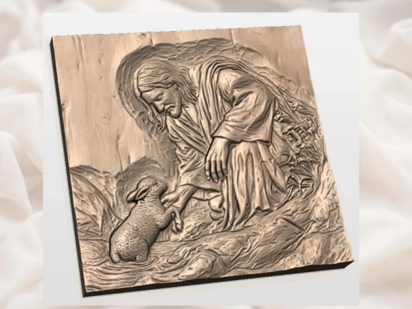 Jesus With Lamb