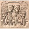 Skull Engine Pistons