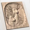 Deer & Fawn Relief Deer & Fawn Relief