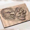 Eagle Skull Relief Eagle Skull Relief