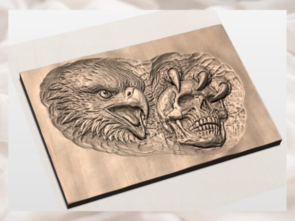 Eagle Skull Relief Eagle Skull Relief