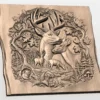 Whitetail Buck Deer Forest Relief
