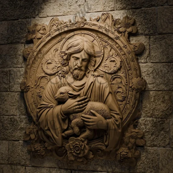 Jesus With Lamb