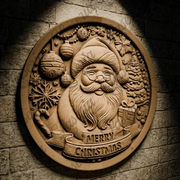 Merry Christmas Santa Relief