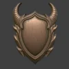 Hunter Antler Shield