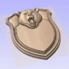 Bear Trophy Shield