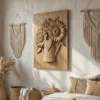 Sunflowers 3D Relief