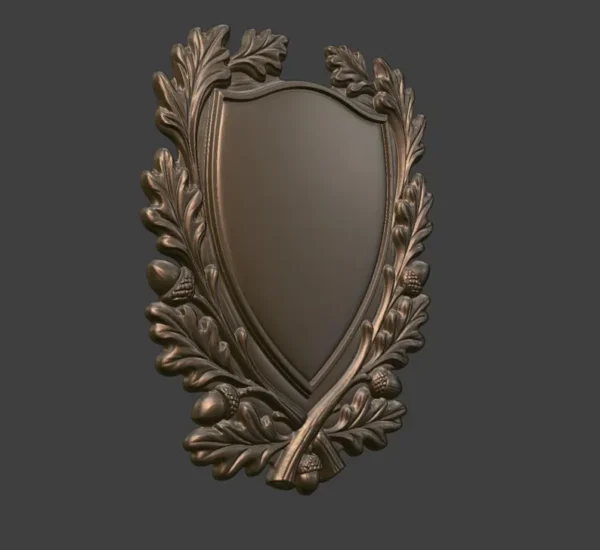 Wooden Heraldic Shield Wooden Heraldic Shield