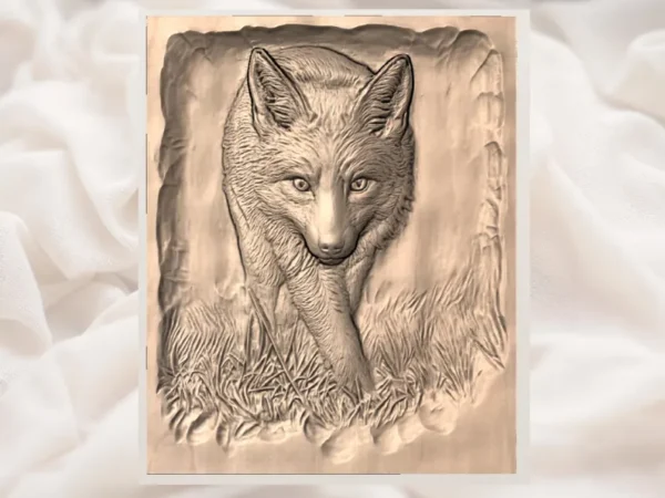 Fox 3D Relief