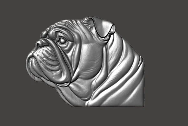 English Bulldog Relief