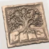 Tree of Knowledge Owl Wall Art Panel