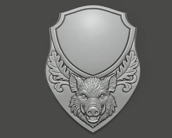 Wild Boar Hunting Trophy