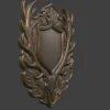 Deer Antler Shield