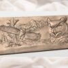 Flying Owl Moonlit Mountain Relief Flying Owl Moonlit Mountain Relief