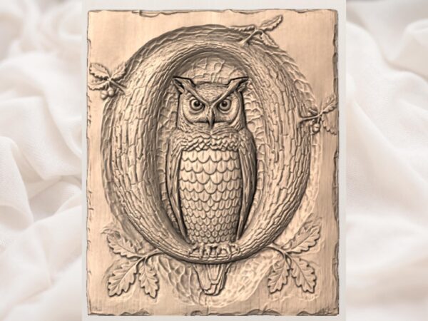 Great Horned Owl Relief