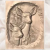 Deer & Fawn Relief Deer & Fawn Relief
