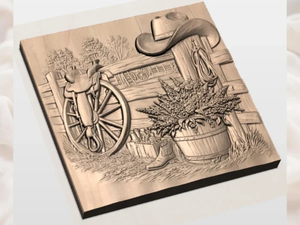 Western Ranch Saddle