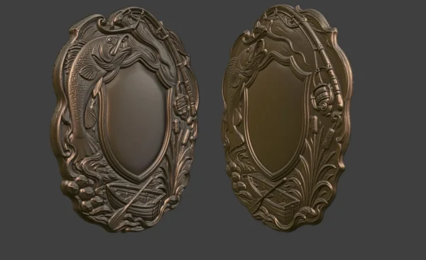 Fishing Trophy Shield