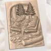 Forest Book Carving Forest Book Carving