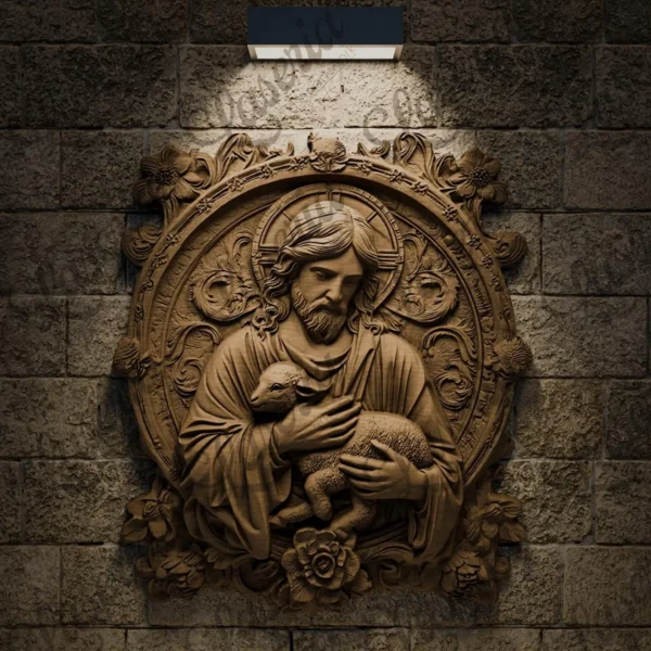 Jesus With Lamb