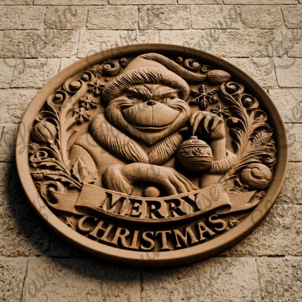 Grinch Christmas Relief