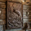 Trout Splash 3D Relief