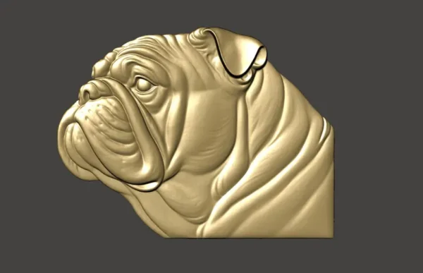 English Bulldog Relief