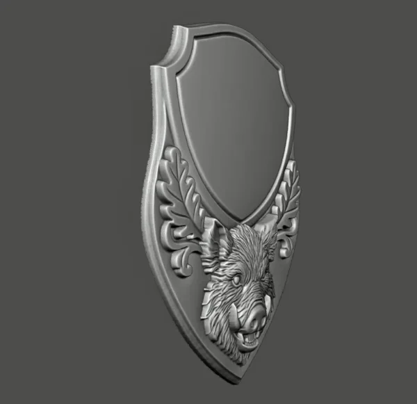 Wild Boar Hunting Trophy