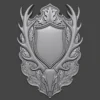 Deer Antler Shield