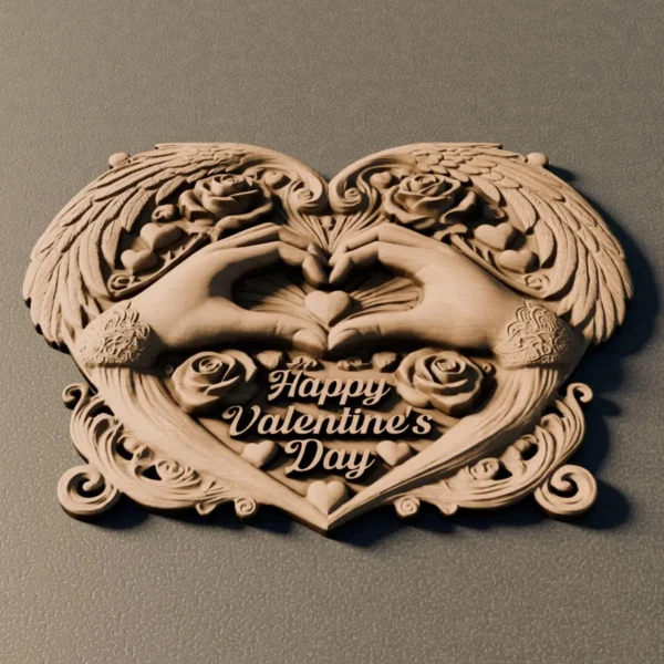 Valentine's Day Heart and Roses Valentine's Day Heart and Roses