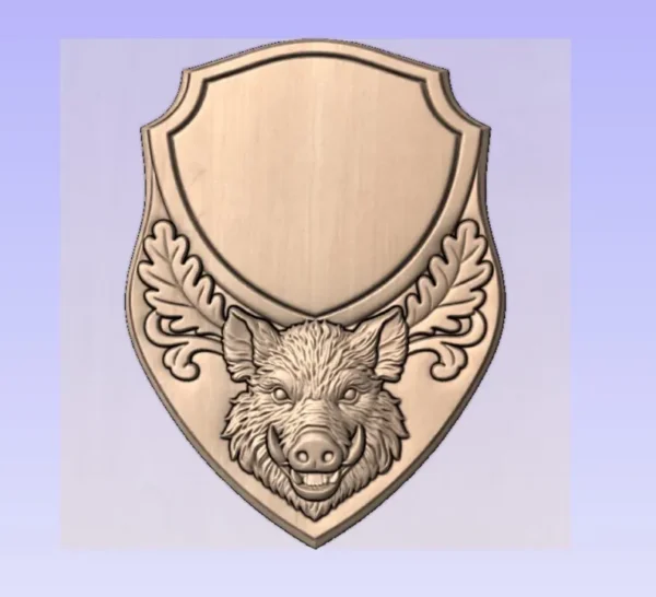 Wild Boar Hunting Trophy
